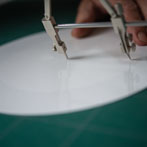 Martin Smith in his studio in London 2016